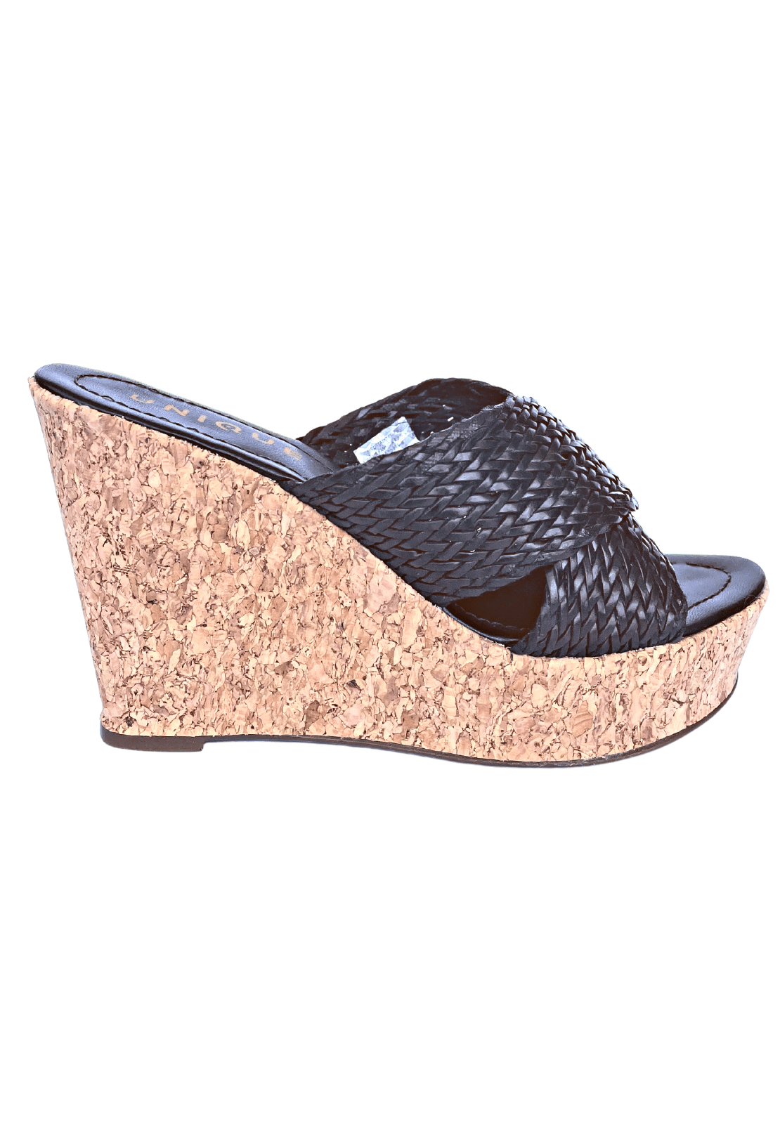 Sandalia Slip On Most Flirty - Negro - Unique