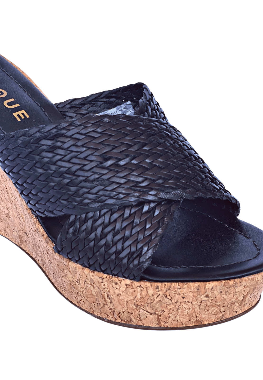 Sandalia Slip On Most Flirty - Negro - Unique