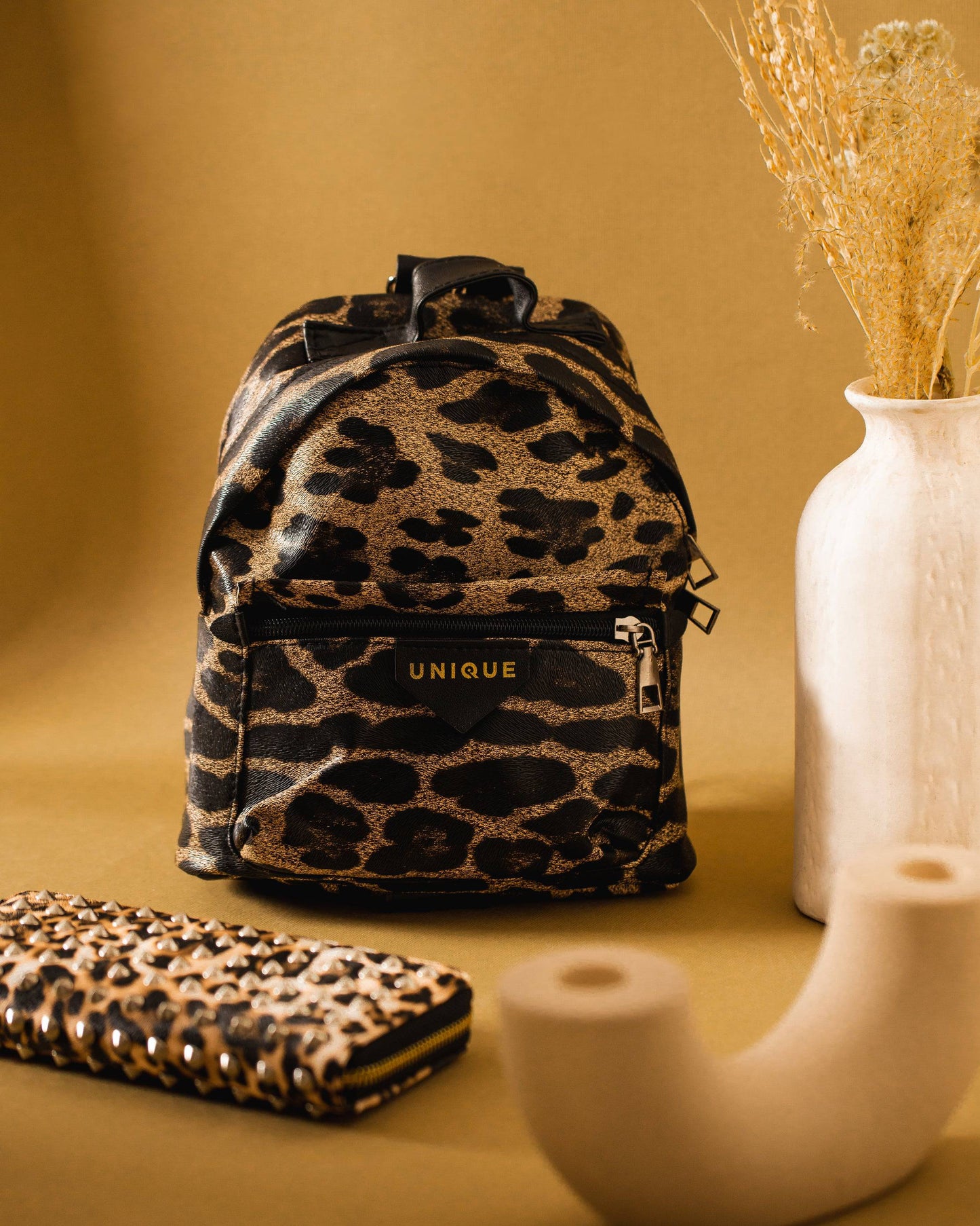 Mochila Mini One Life - Leopardo - Unique